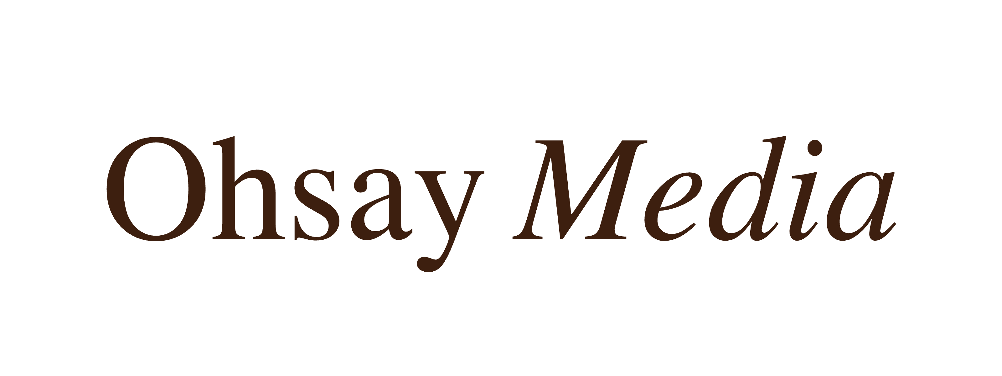 Wordmark only, no dot
