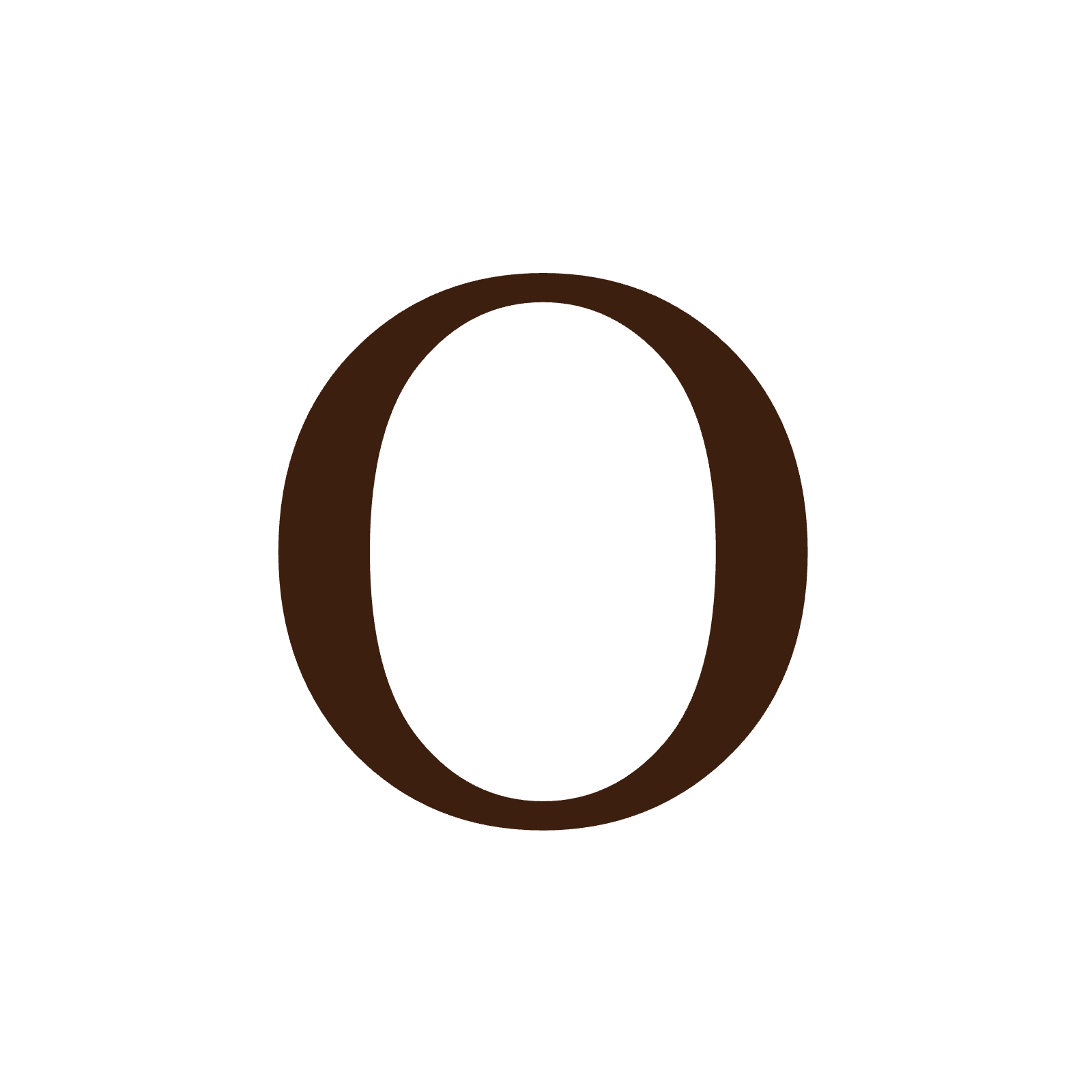 Monogram chocolate